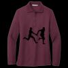Women's Silk Touch Long Sleeve Polo Thumbnail