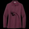 Women's Silk Touch Long Sleeve Polo Thumbnail