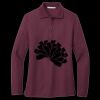 Women's Silk Touch Long Sleeve Polo Thumbnail