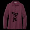 Women's Silk Touch Long Sleeve Polo Thumbnail