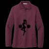 Women's Silk Touch Long Sleeve Polo Thumbnail