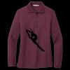 Women's Silk Touch Long Sleeve Polo Thumbnail