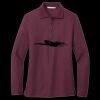 Women's Silk Touch Long Sleeve Polo Thumbnail
