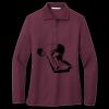 Women's Silk Touch Long Sleeve Polo Thumbnail