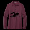 Women's Silk Touch Long Sleeve Polo Thumbnail