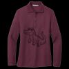 Women's Silk Touch Long Sleeve Polo Thumbnail