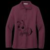 Women's Silk Touch Long Sleeve Polo Thumbnail