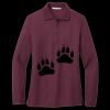 Women's Silk Touch Long Sleeve Polo Thumbnail