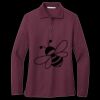 Women's Silk Touch Long Sleeve Polo Thumbnail