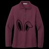 Women's Silk Touch Long Sleeve Polo Thumbnail