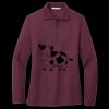 Women's Silk Touch Long Sleeve Polo Thumbnail
