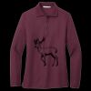 Women's Silk Touch Long Sleeve Polo Thumbnail