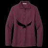 Women's Silk Touch Long Sleeve Polo Thumbnail