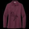 Women's Silk Touch Long Sleeve Polo Thumbnail