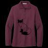Women's Silk Touch Long Sleeve Polo Thumbnail