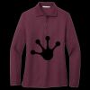 Women's Silk Touch Long Sleeve Polo Thumbnail