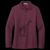 Women's Silk Touch Long Sleeve Polo Thumbnail