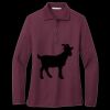 Women's Silk Touch Long Sleeve Polo Thumbnail
