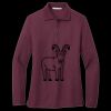 Women's Silk Touch Long Sleeve Polo Thumbnail