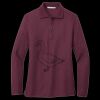 Women's Silk Touch Long Sleeve Polo Thumbnail