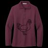 Women's Silk Touch Long Sleeve Polo Thumbnail