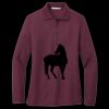 Women's Silk Touch Long Sleeve Polo Thumbnail