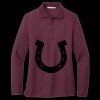 Women's Silk Touch Long Sleeve Polo Thumbnail