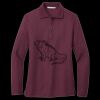 Women's Silk Touch Long Sleeve Polo Thumbnail