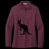 Women's Silk Touch Long Sleeve Polo Thumbnail