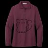 Women's Silk Touch Long Sleeve Polo Thumbnail