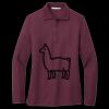 Women's Silk Touch Long Sleeve Polo Thumbnail