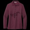 Women's Silk Touch Long Sleeve Polo Thumbnail