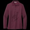 Women's Silk Touch Long Sleeve Polo Thumbnail