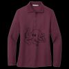 Women's Silk Touch Long Sleeve Polo Thumbnail