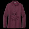 Women's Silk Touch Long Sleeve Polo Thumbnail