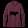 Women's Silk Touch Long Sleeve Polo Thumbnail