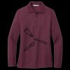 Women's Silk Touch Long Sleeve Polo Thumbnail
