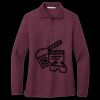 Women's Silk Touch Long Sleeve Polo Thumbnail