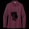 Women's Silk Touch Long Sleeve Polo Thumbnail