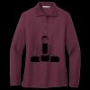 Women's Silk Touch Long Sleeve Polo Thumbnail