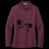 Women's Silk Touch Long Sleeve Polo Thumbnail