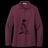 Women's Silk Touch Long Sleeve Polo Thumbnail