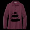 Women's Silk Touch Long Sleeve Polo Thumbnail