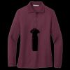 Women's Silk Touch Long Sleeve Polo Thumbnail