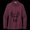 Women's Silk Touch Long Sleeve Polo Thumbnail