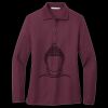 Women's Silk Touch Long Sleeve Polo Thumbnail
