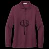 Women's Silk Touch Long Sleeve Polo Thumbnail