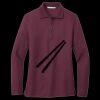 Women's Silk Touch Long Sleeve Polo Thumbnail