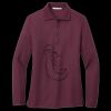 Women's Silk Touch Long Sleeve Polo Thumbnail