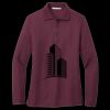 Women's Silk Touch Long Sleeve Polo Thumbnail